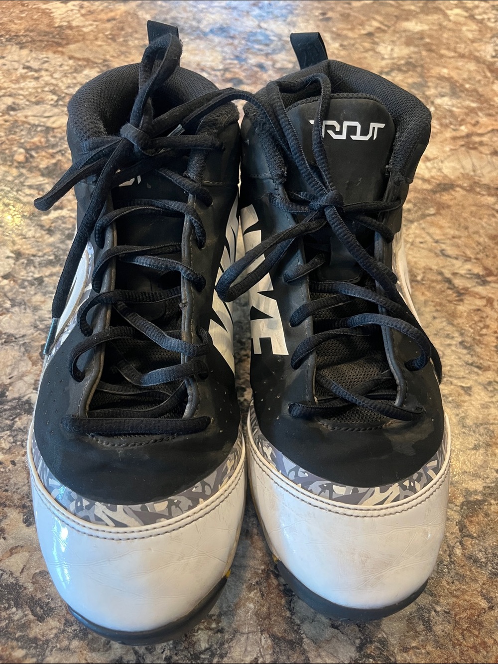 Nike Men’s Black and White Athletic Shoes